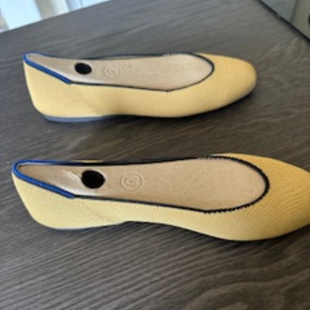 Rothy's Square Toe Flat - Yellow - image 6